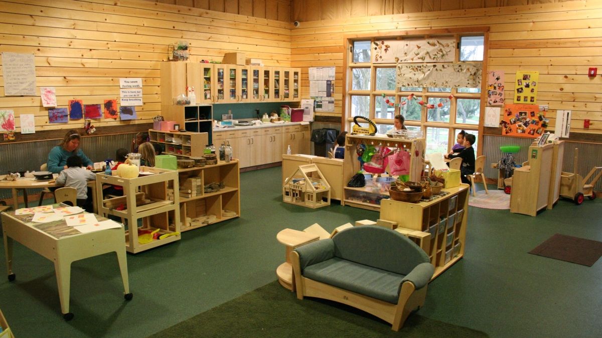 The preschool at Aullwood Nature Center & Farm in Dayton, Ohio, is housed in the farm education building but operated by Head Start, an unusual business model that allows each partner to do what it does best.