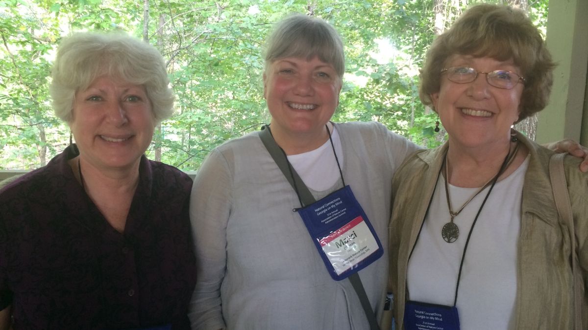Participants Patti Bailie, Marcie Oltman, and Susie Wirth