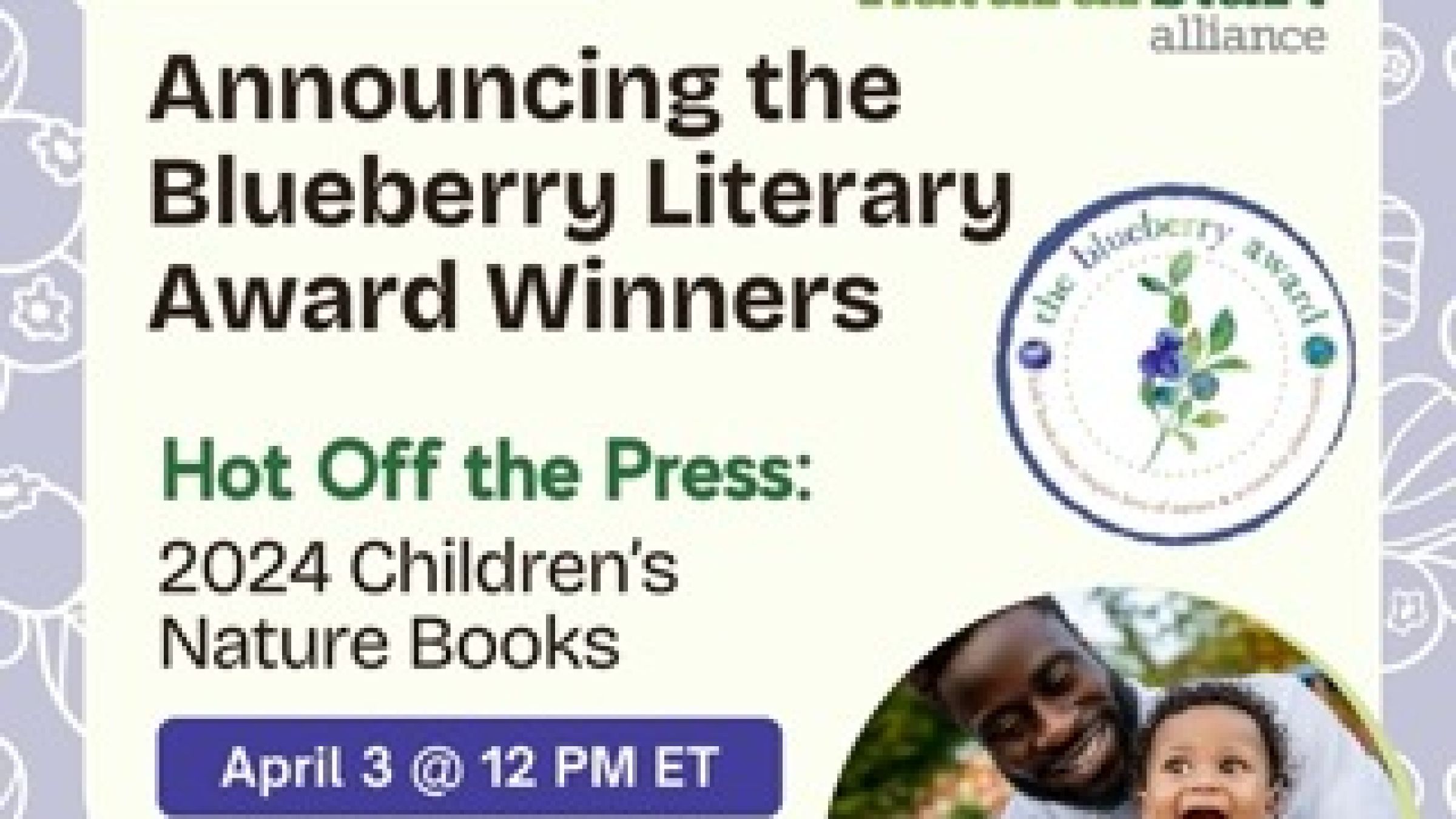 April 2025 Blueberry Webinar flier