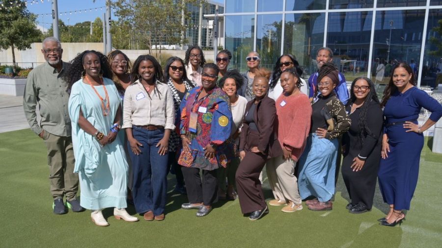 group picture from the Seeds of Justice convening at the Signia Hotel in Atlanta, Georgia