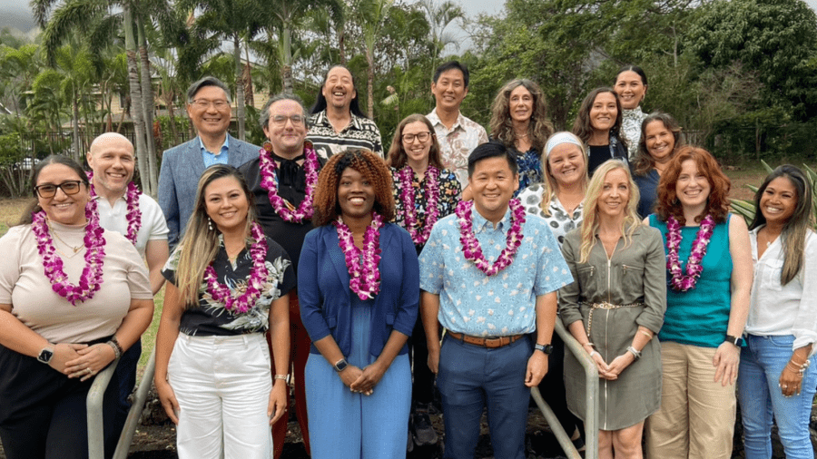 group of ONB policy leaders on Maui