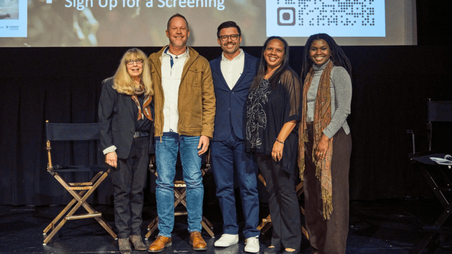 panelists at In Our Nature movie screening