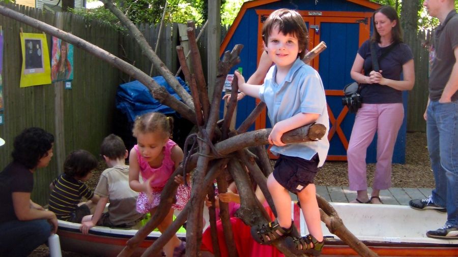 Photo by Lesley Romanoff, Takoma Park Cooperative Nursery School