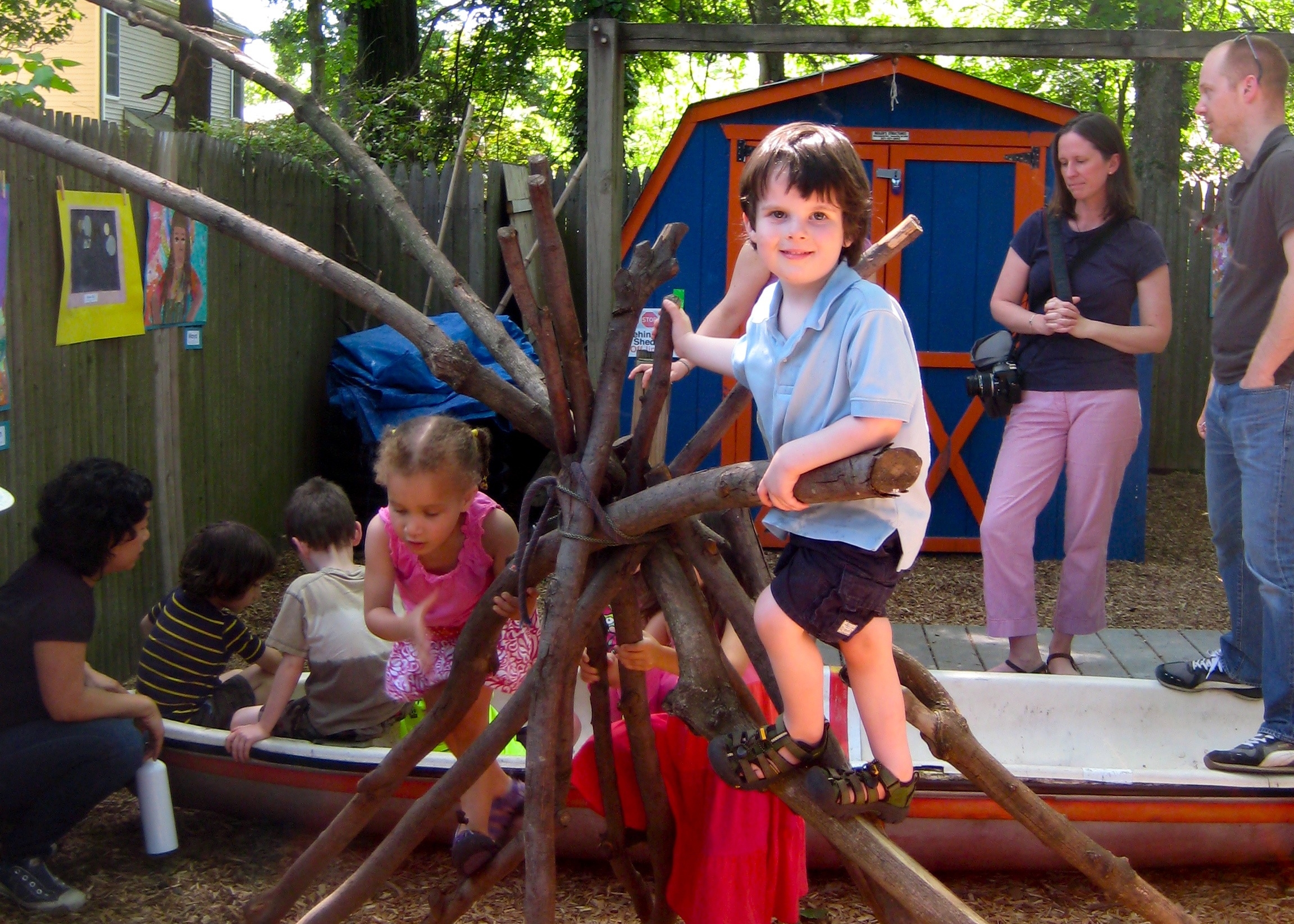 Photo by Lesley Romanoff, Takoma Park Cooperative Nursery School