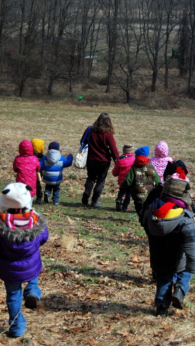 Ark students at Irvine Nature Center