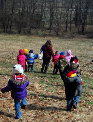 Ark students at Irvine Nature Center