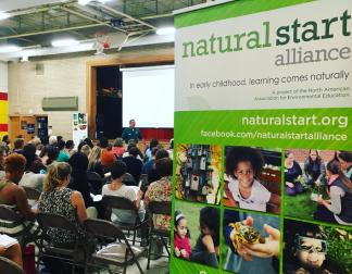 Dodge Nature Center Plenary sessions were held at the neighboring Garlough Environmental Magnet School