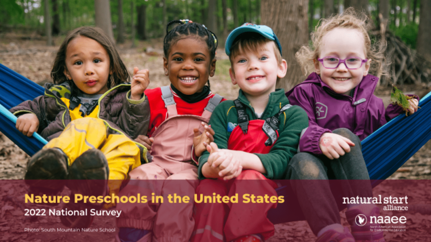 smiling children outdoors