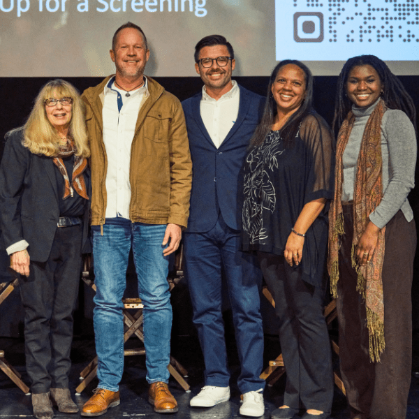 panelists at In Our Nature movie screening