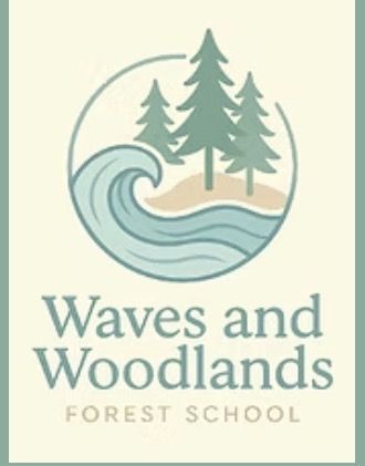 Waves and tree logo 
